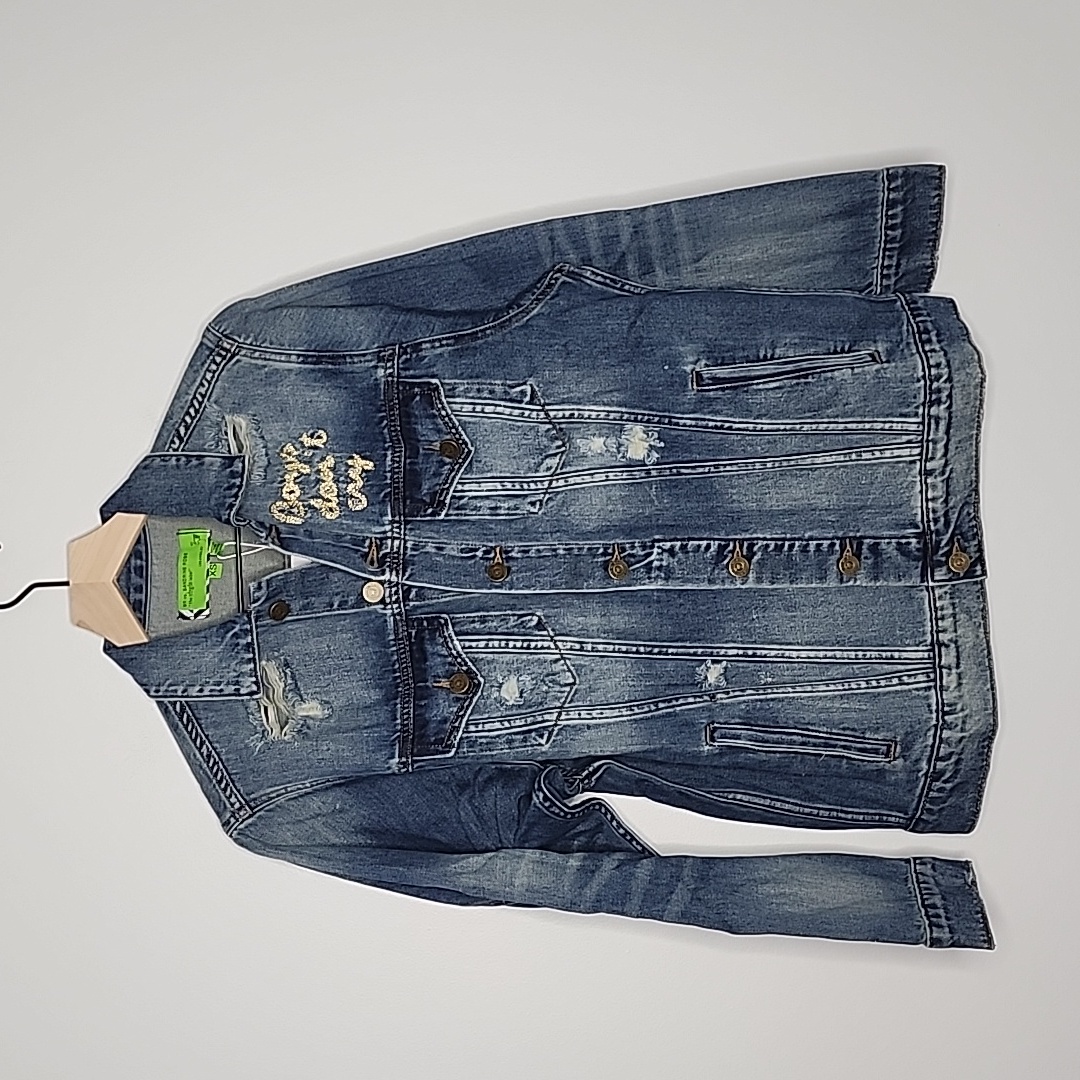 Sandrine Rose By Free People Boys Dont Cry Jean Jacket Size Extra Small